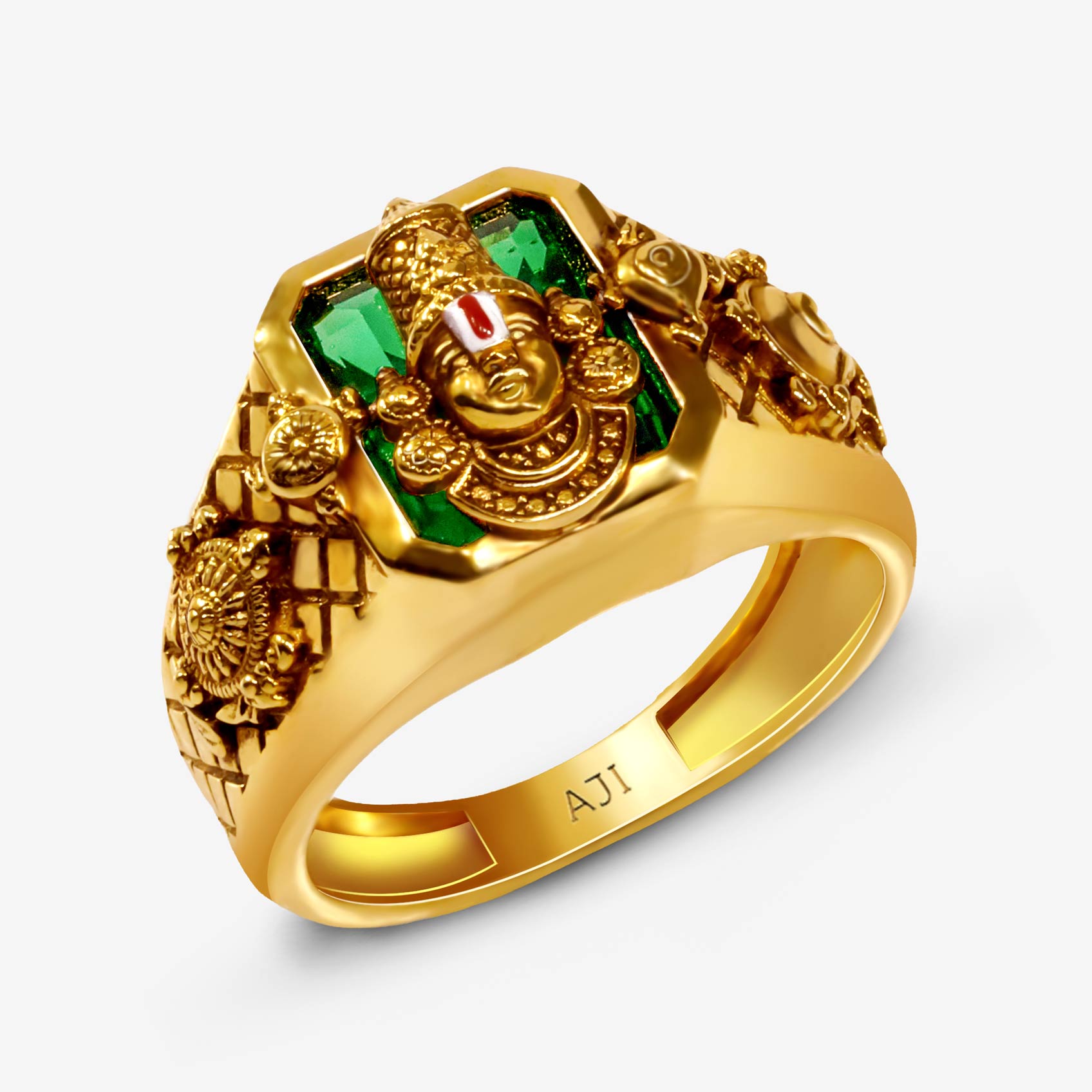 Balaji Prism Grace Gold Ring