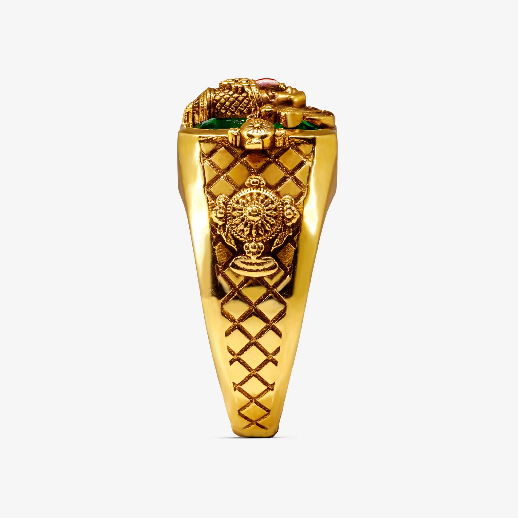 Balaji Prism Grace Gold Ring alternate view 1