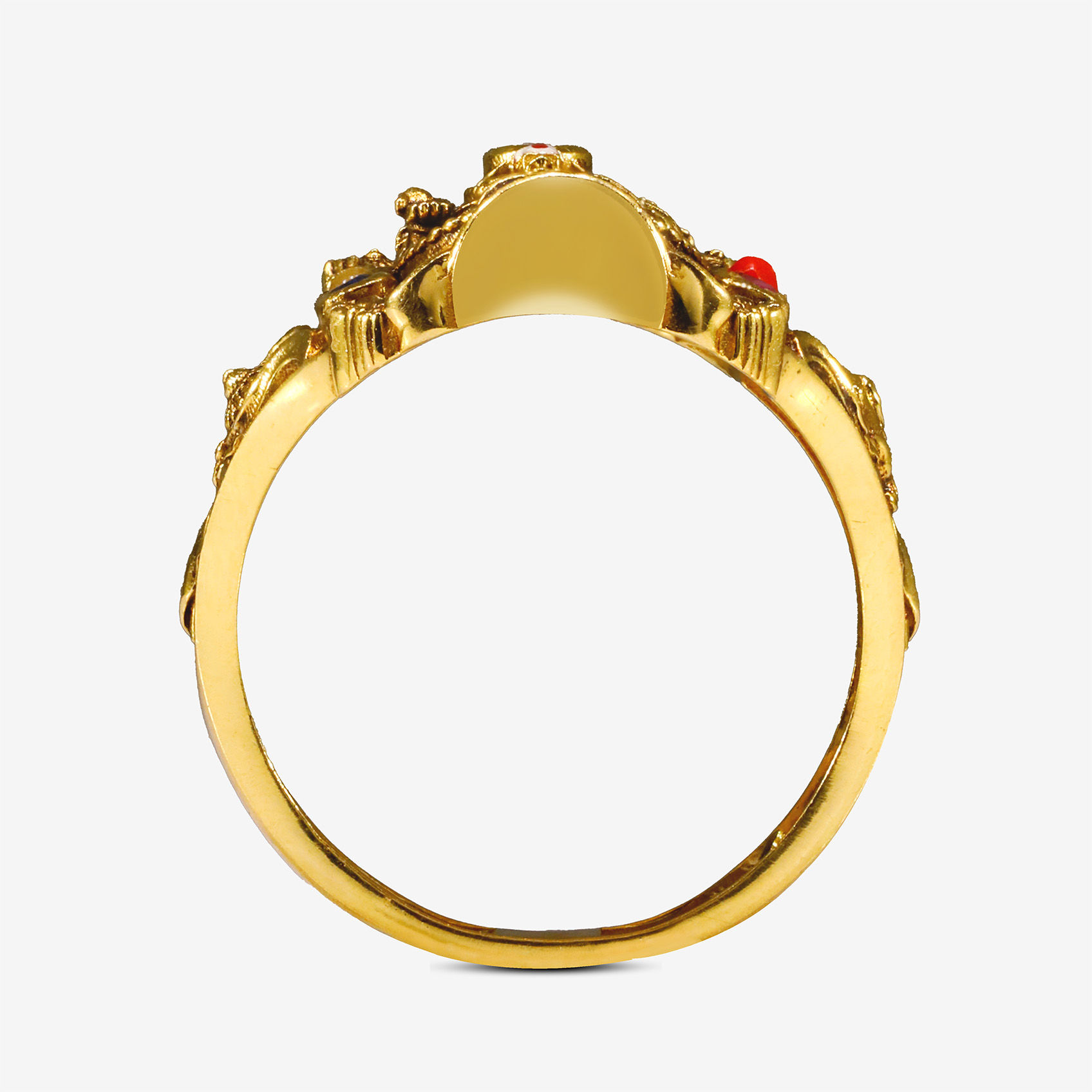 Lord Balaji Iconic Gold Ring alternate view 2