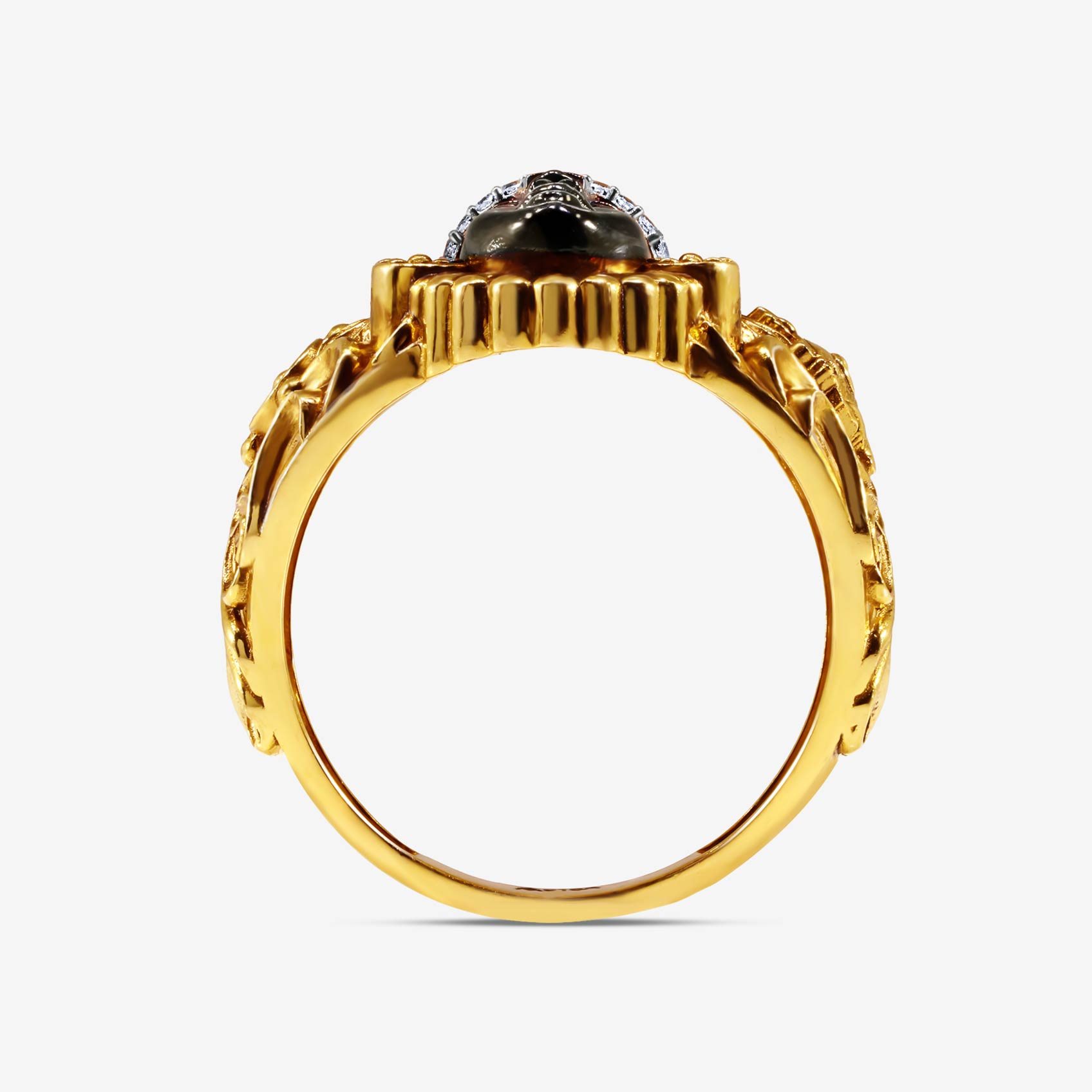Balaji Luminous Gold Ring alternate view 2