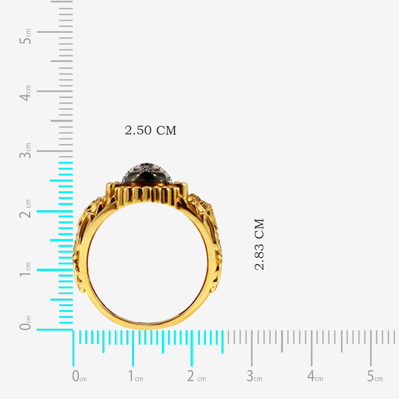 Balaji Luminous Gold Ring alternate view 3