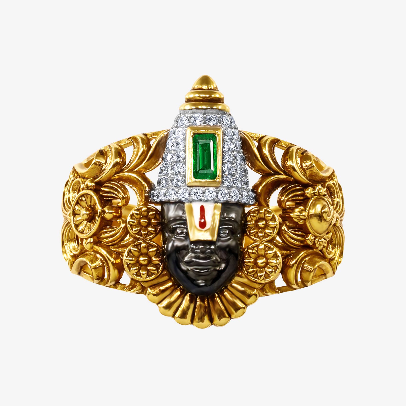 Balaji Luminous Gold Ring image
