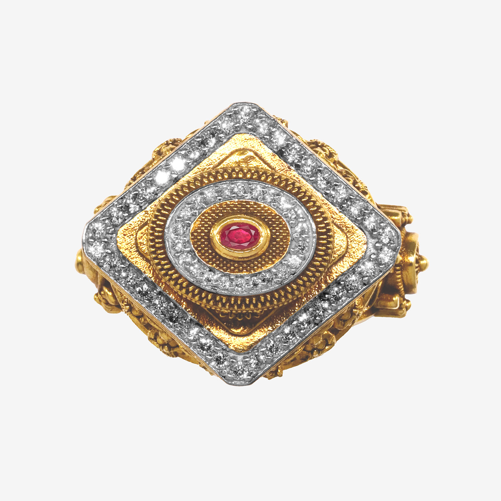 Balaji Opulence Gold Ring image