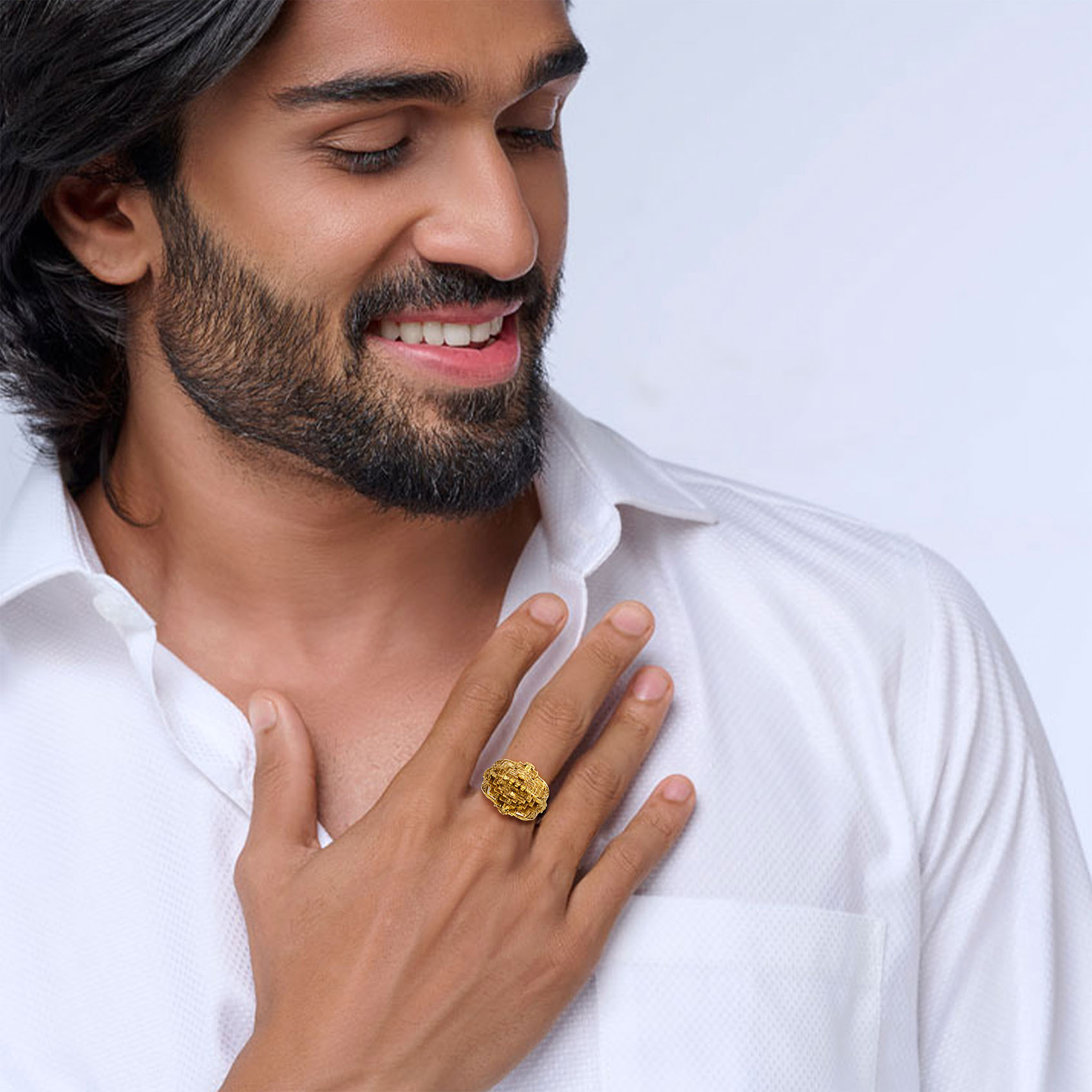 Lakshmi Sancto Gold Ring image