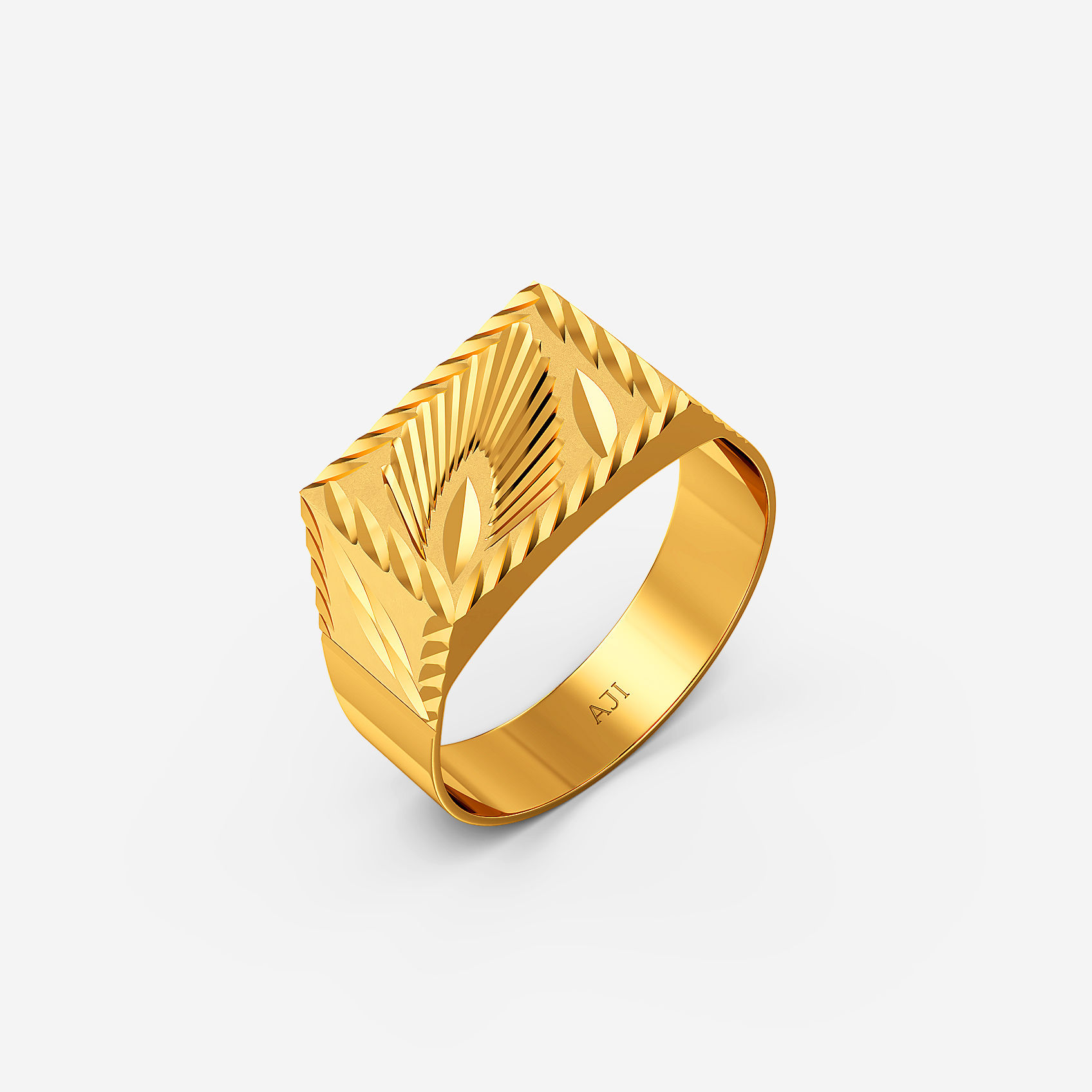 Nature Trace Gold Kids Ring by Joyalukkas