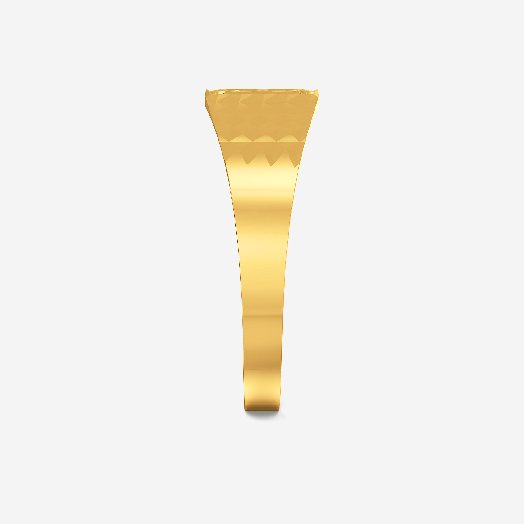 Bloom Grain Gold Mens Ring alternate view 1