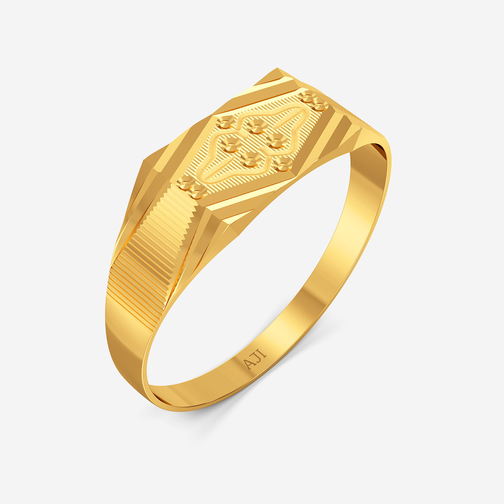 Urban Forge Gold Mens Ring
