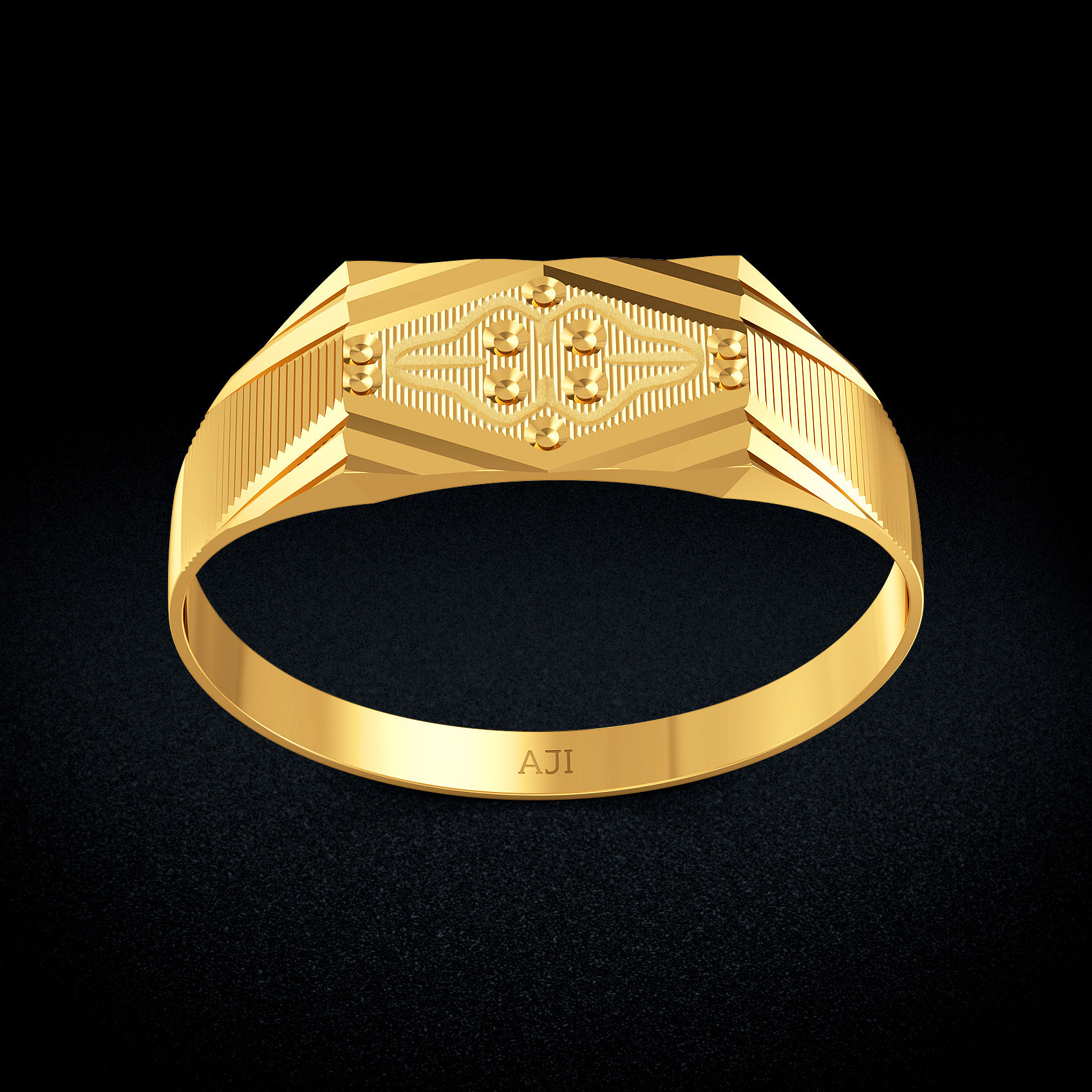 Urban Forge Gold Mens Ring image
