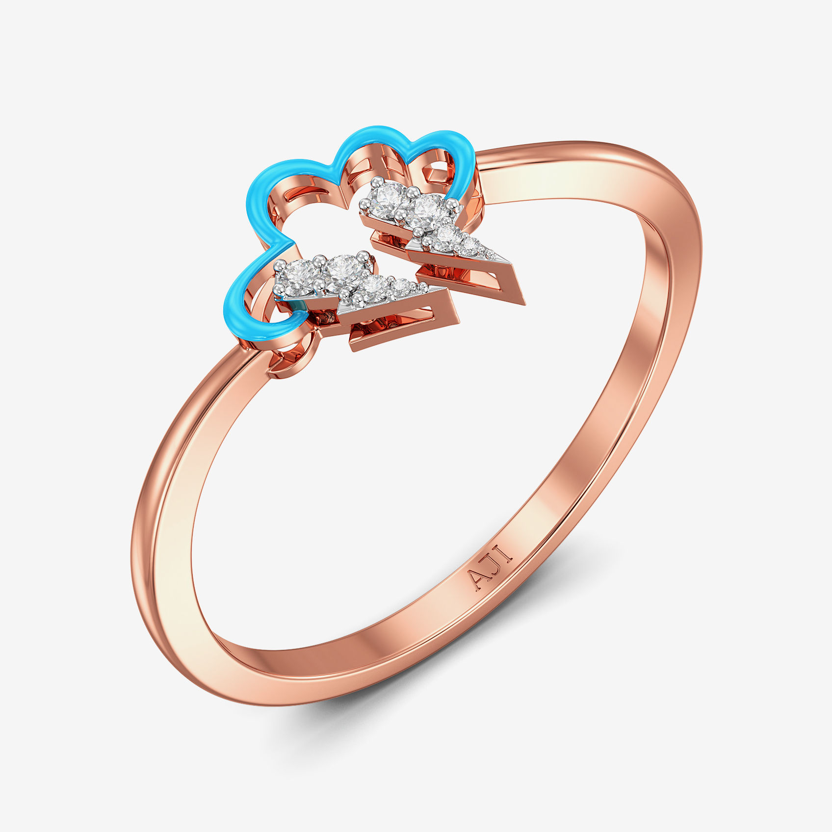 Discharge Diamond Ring