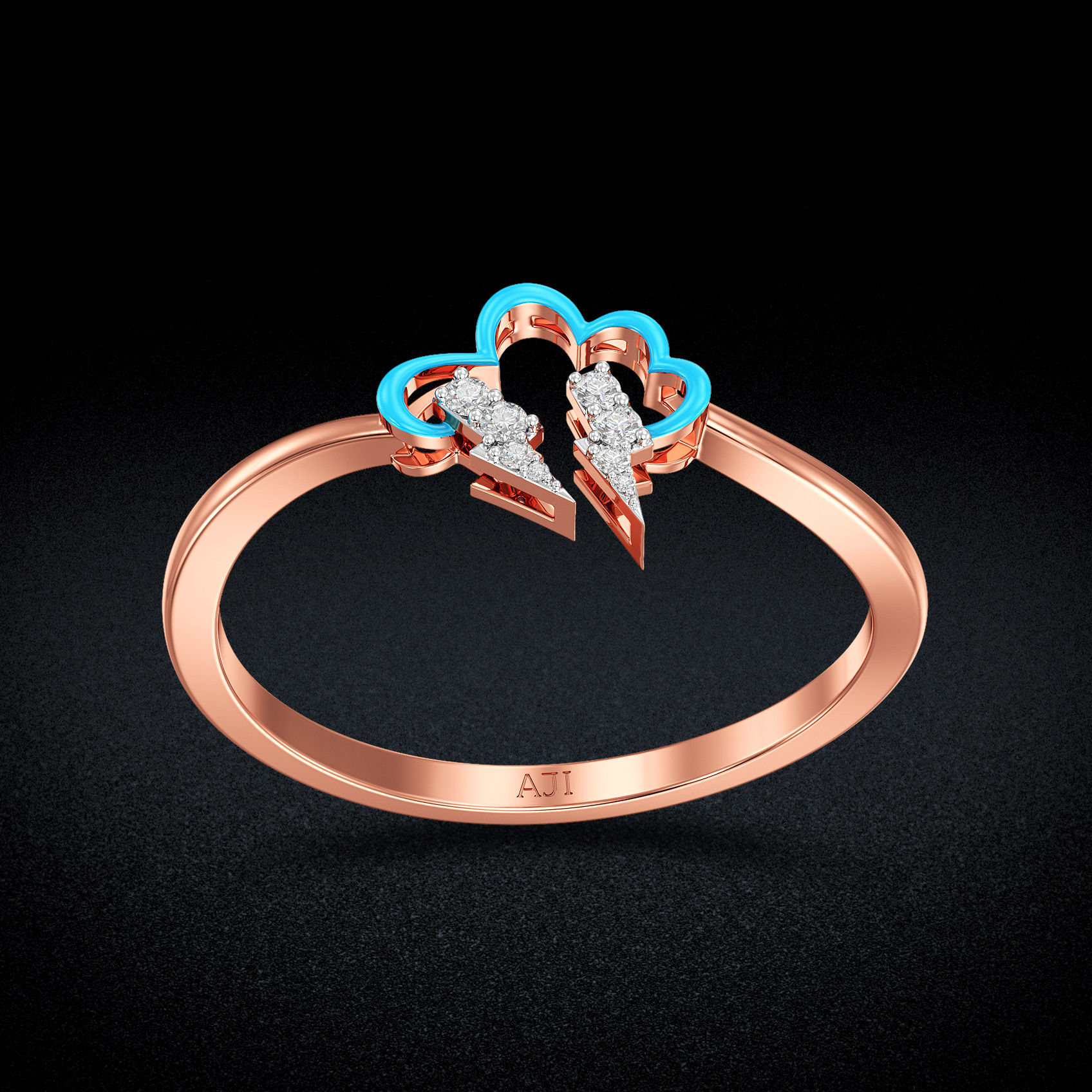 Discharge Diamond Ring image