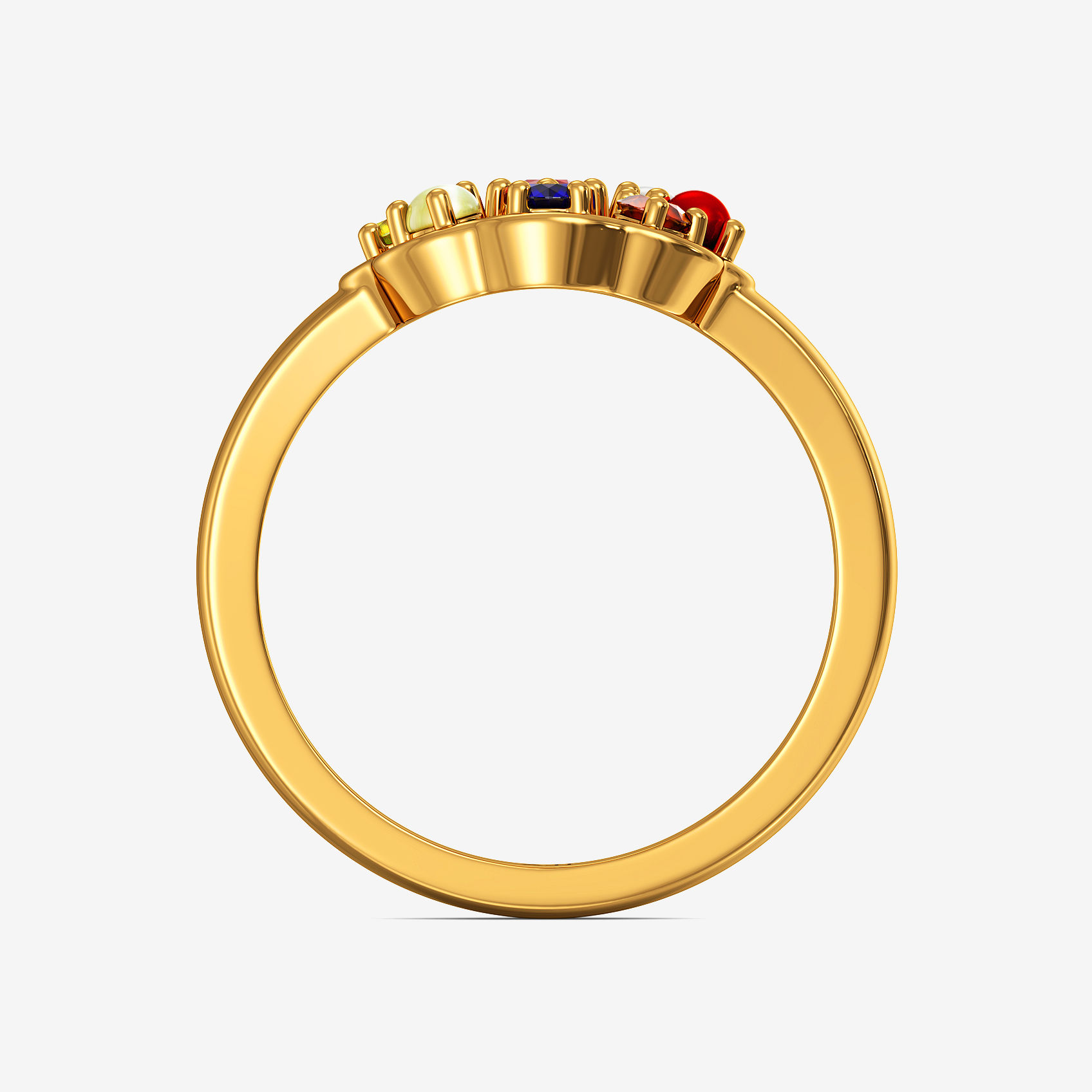 Navratna Bloom Ring alternate view 2