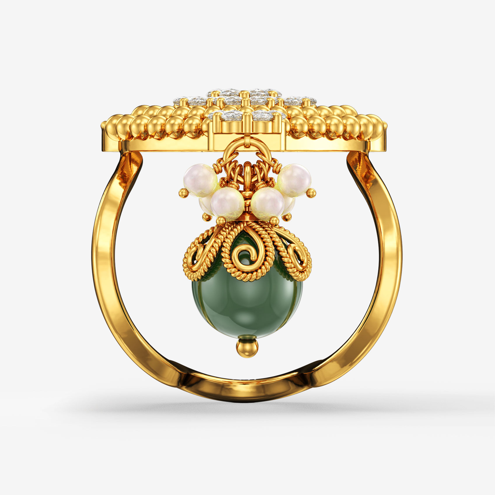Classic Dew Uncut Diamond Ring alternate view 2