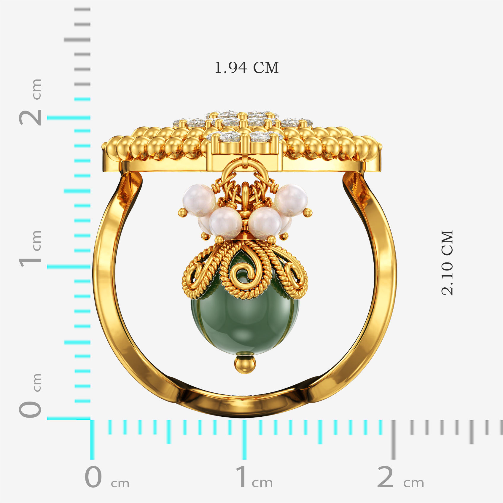 Classic Dew Uncut Diamond Ring alternate view 3