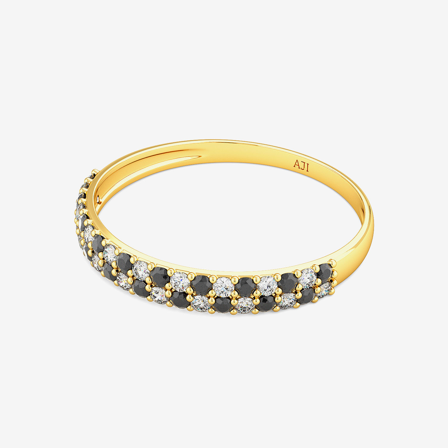 Sequence Black Beauty Gold Ring alternate view 3
