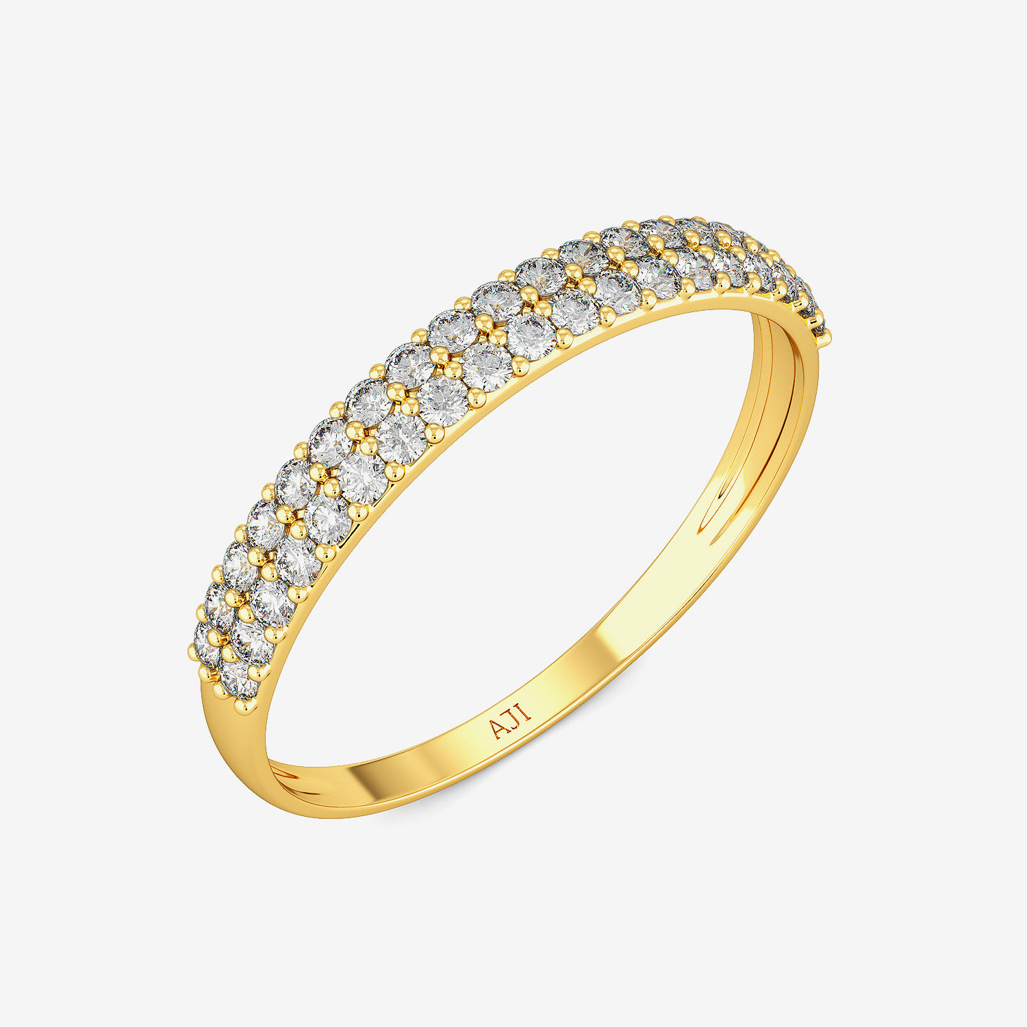 Shiny Cosmos Gold Ring