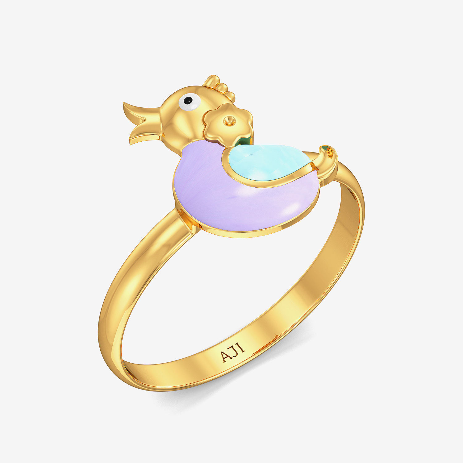 Pretty Ducky Kid’s Gold Ring