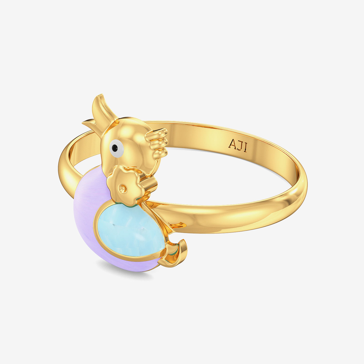 Pretty Ducky Kid’s Gold Ring alternate view 3