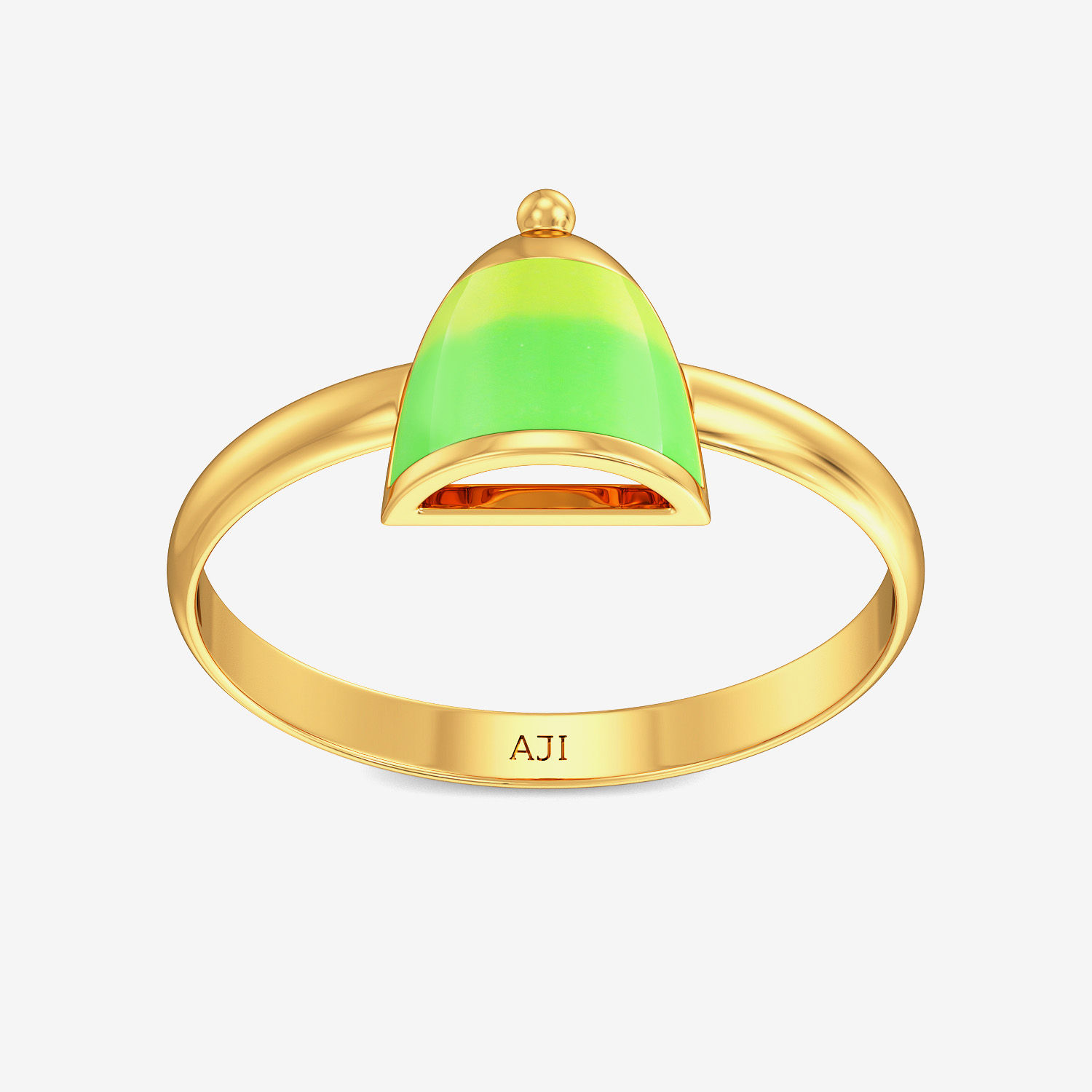 Little Bell Designer Kid’s Gold Ring alternate view 2