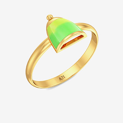 Little Bell Designer Kid’s Gold Ring alternate view 1