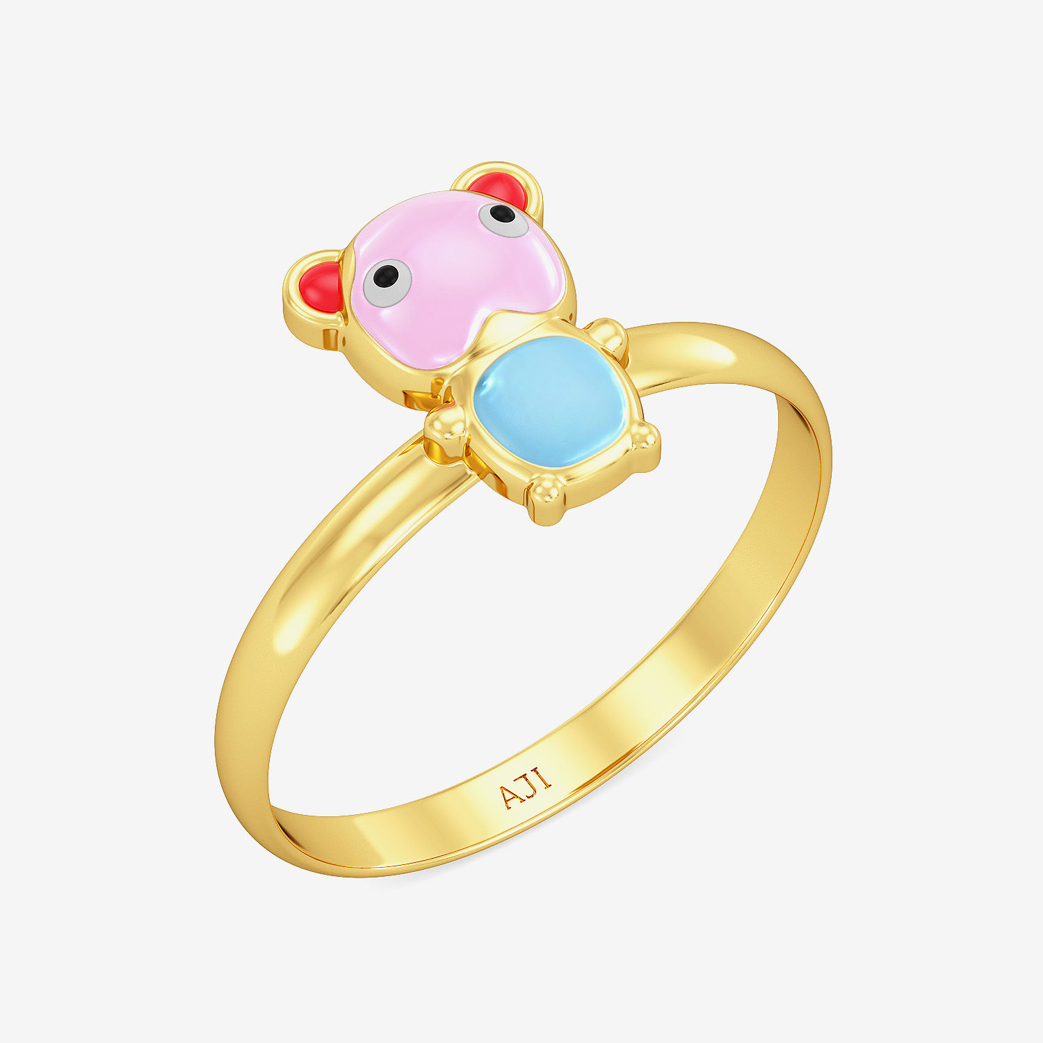 Jolly Designer Kid’s Gold Ring