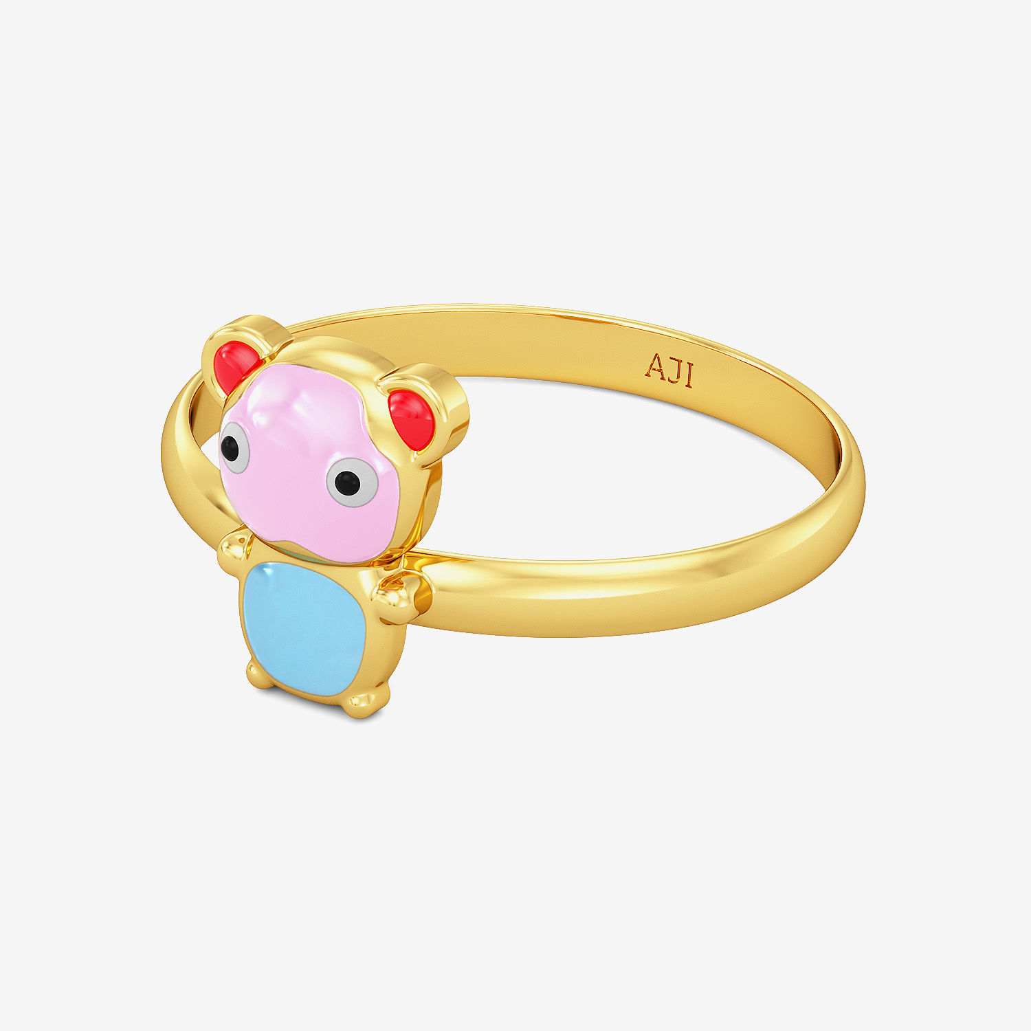 Jolly Designer Kid’s Gold Ring alternate view 3