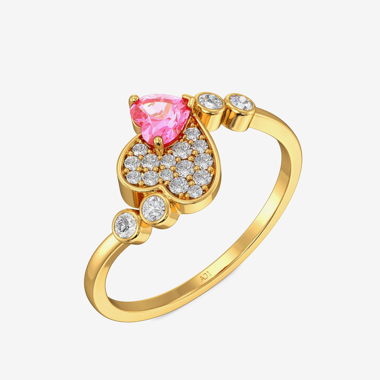Bewitching Love Gold Ring
