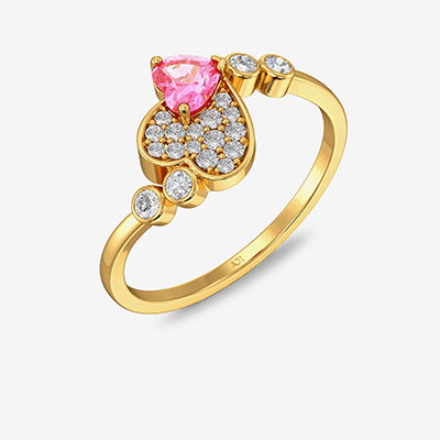 Bewitching Love Gold Ring alternate view 1