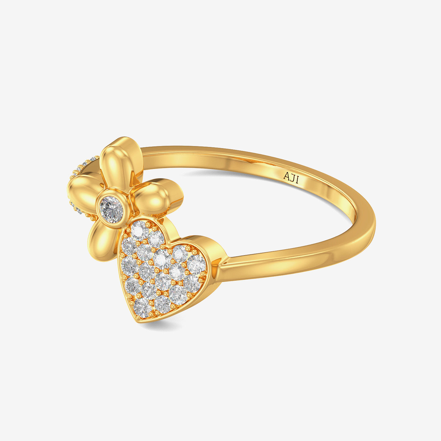 Blooming Love Gold Ring alternate view 3
