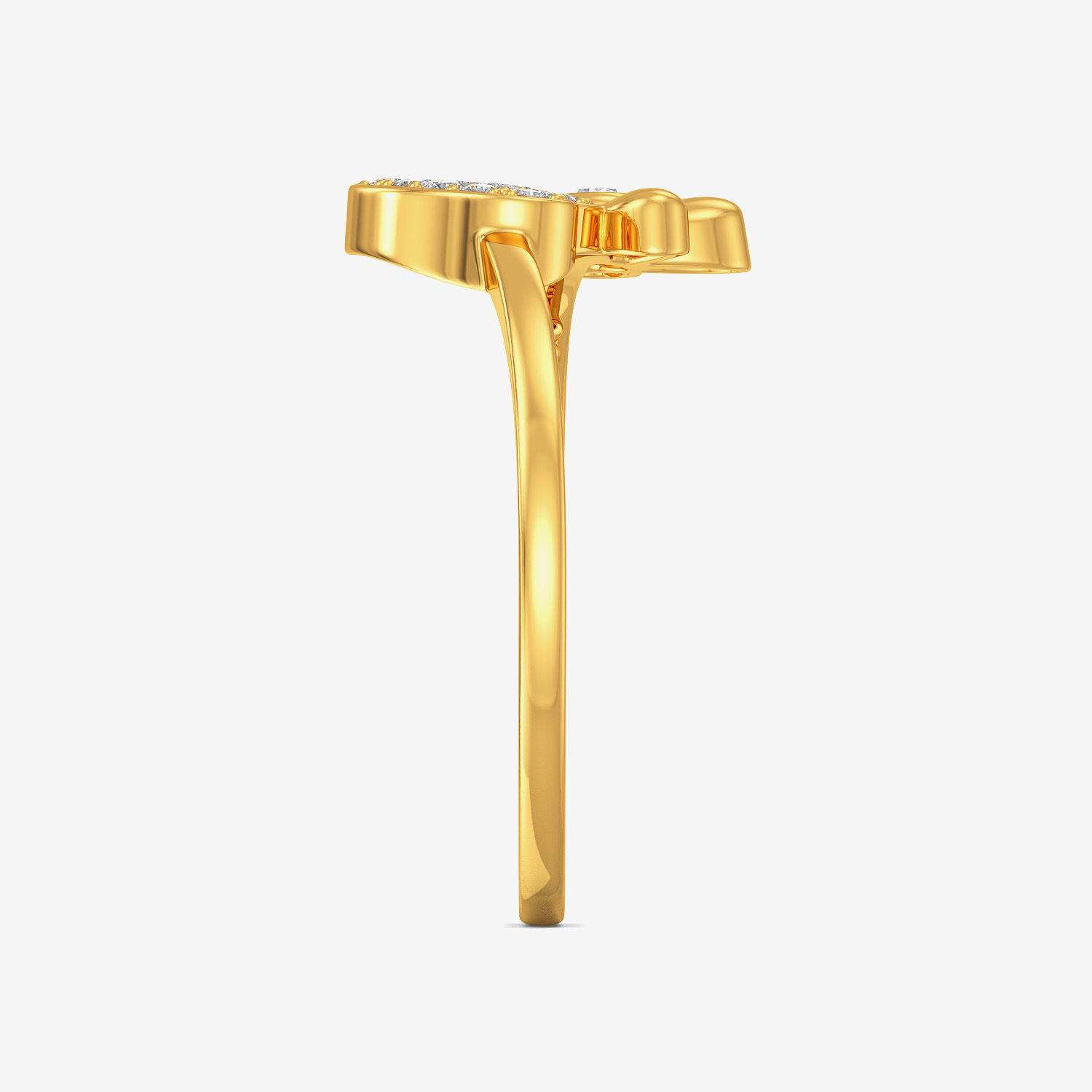 Blooming Love Gold Ring image