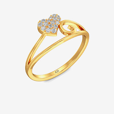 Heart Vine Gold Ring alternate view 1