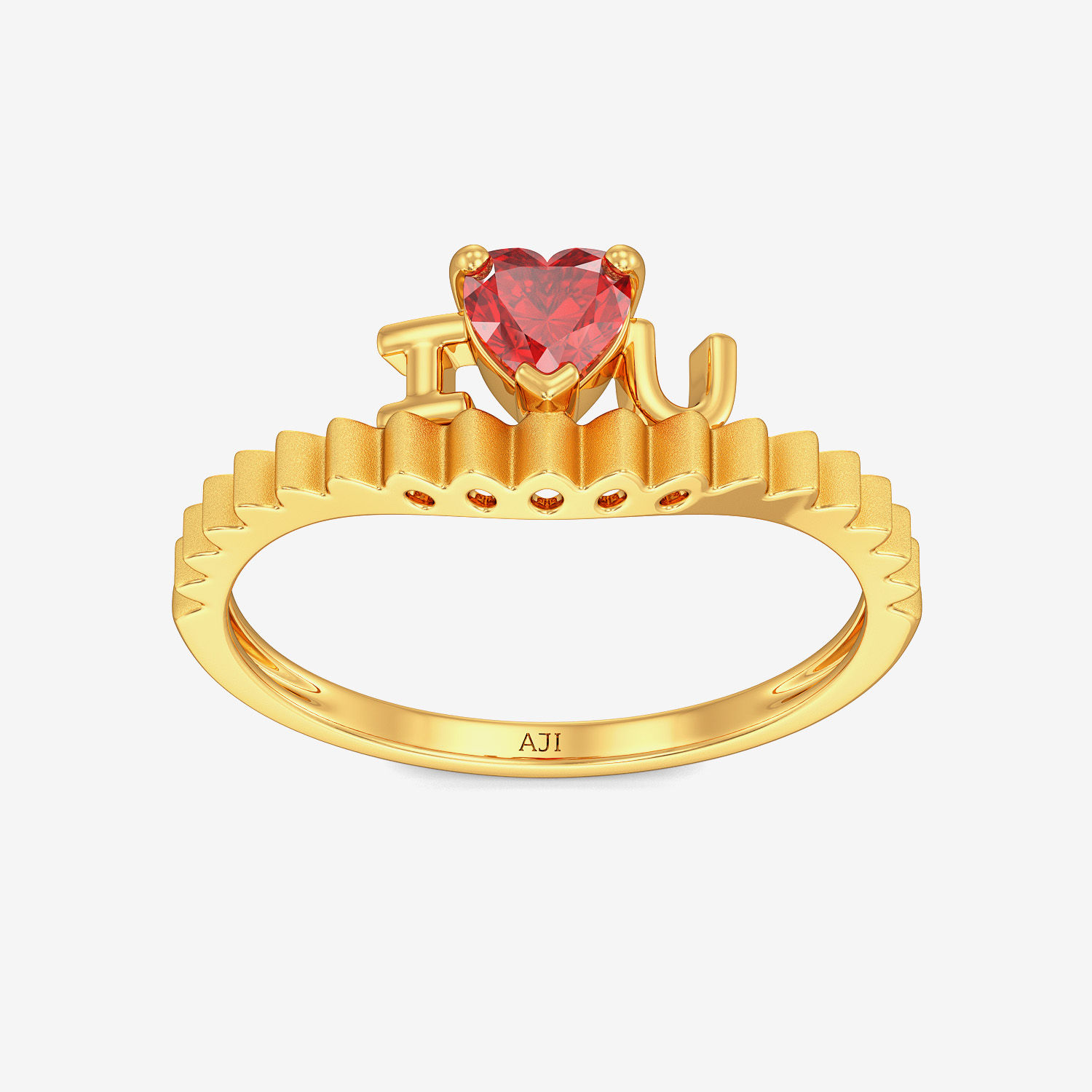 Rousing Love Gold Ring alternate view 2