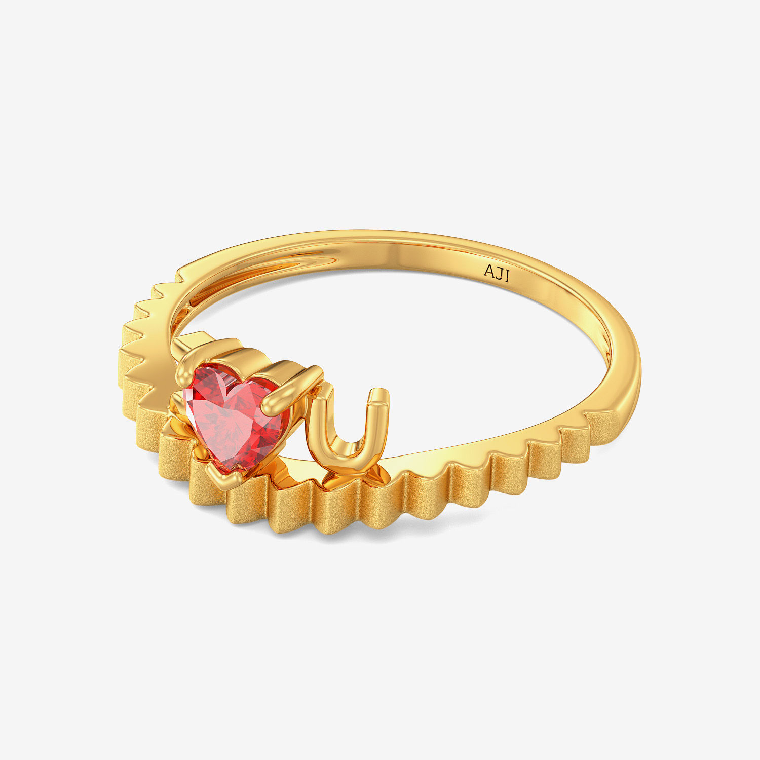 Rousing Love Gold Ring alternate view 3