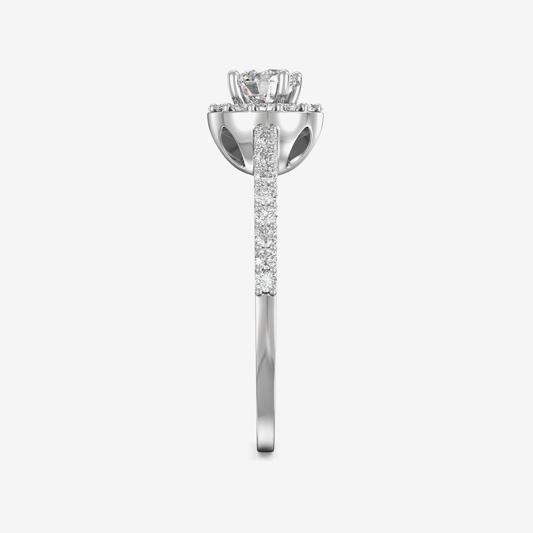 Twinkle Cluster Diamond Ring alternate view 3